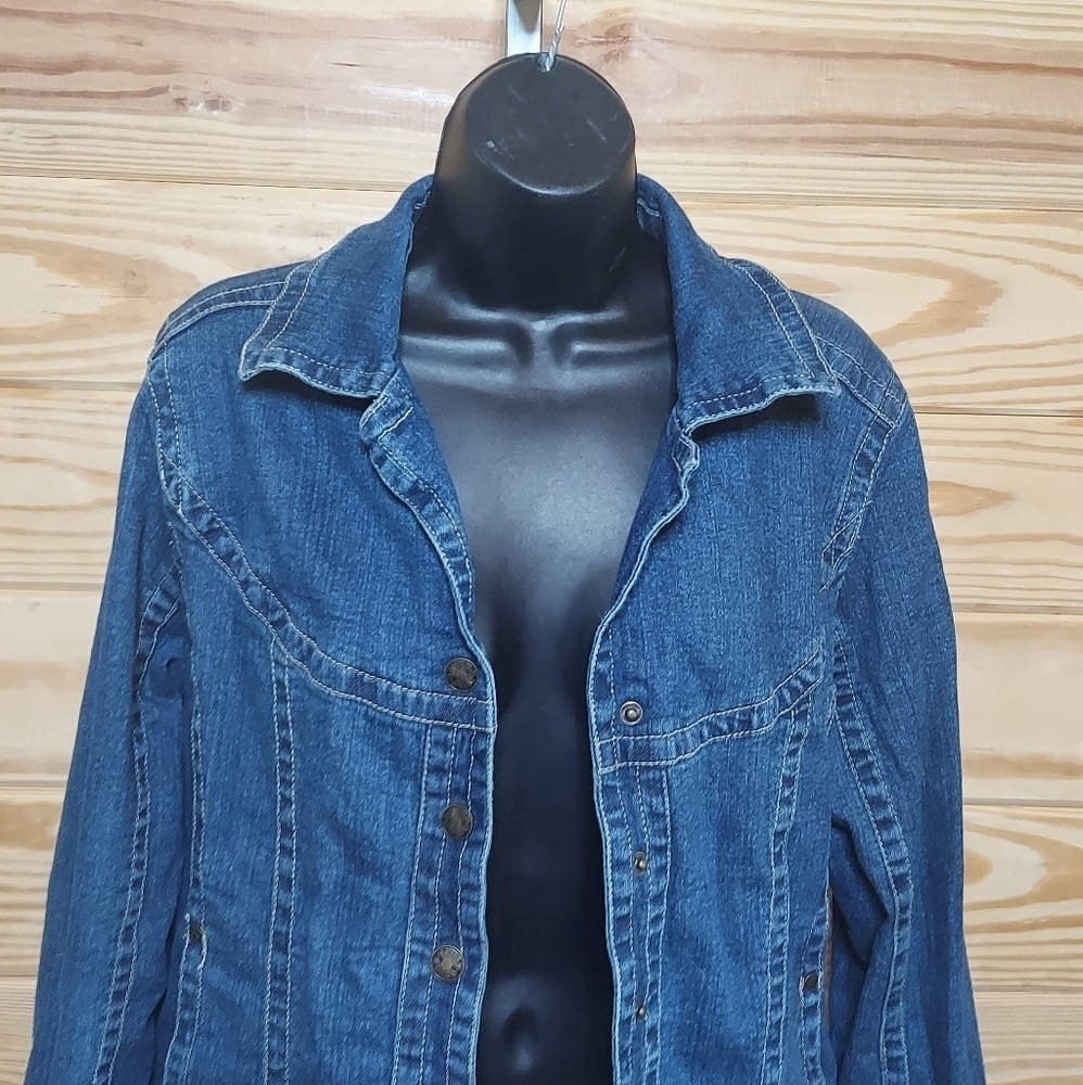 Jean Jacket Size Large - Picture 2 of 7